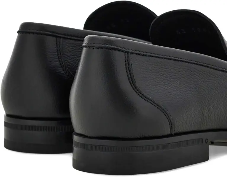 Mocasini Ferragamo Gancini buckle Loafers NERO Barbati (BM 19737116) 5