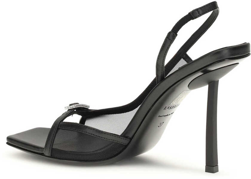 Sandale LE SILLA Vittoria mesh Sandals NERO/CRYSTAL Femei (BM 19737122) 3