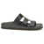 Valentino Garavani Studshield leather slide Sandals NERO
