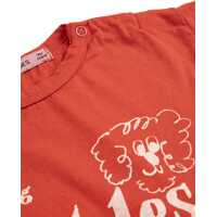 Tricouri pentru Baieti - Tricouri Bobo Choses Pickles The Dog T-Shirt RED Baieti (BM 19737164) - B-mall.ro