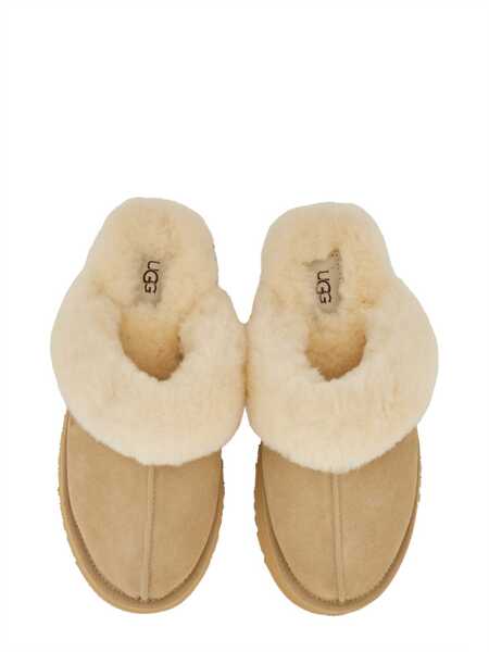 Sandale UGG Slipper Disquette BEIGE Femei (BM 19737179) 4