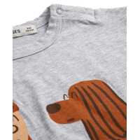 Tricouri pentru Baieti - Tricouri Bobo Choses Friends In A Pickle T-Shirt GREY Baieti (BM 19737194) - B-mall.ro