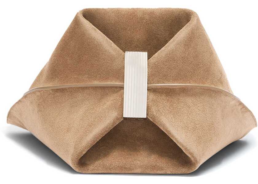 Genti de umar THE ATTICO The Scoop Bag BROWN Femei (BM 19737254) 3