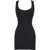 THE ATTICO Viscose Blend Mini Dress BLACK