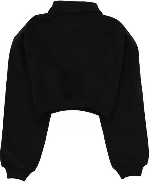 Bluze de trening MSGM Follow The Rabbit Collared Sweatshirt BLACK Femei (BM 19737284) 2