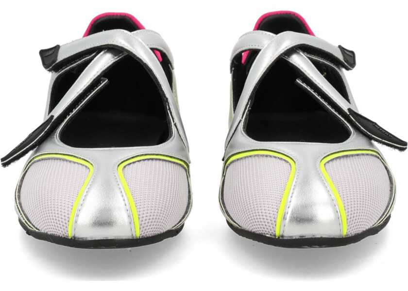 Balerini THE ATTICO Ballerina Floor01 SILVER Femei (BM 19737287) 3