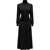 Ganni Long Dress With High Neck BLACK