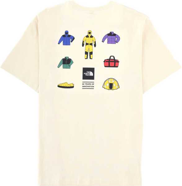 Tricouri The North Face Iconic Celebration T-Shirt POWDER Barbati (BM 19737356) 2