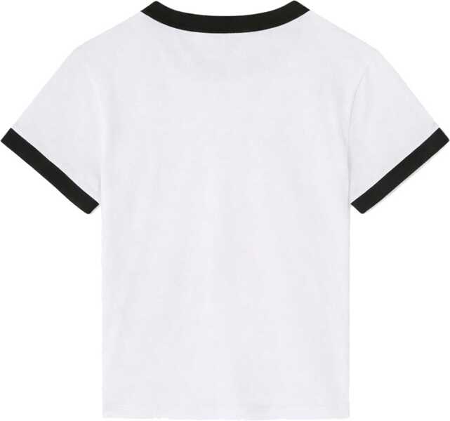 Tricouri Ganni T-Shirt Kitty WHITE Femei (BM 19737380) 2