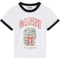 Tricouri T-Shirt "Kitty" Femei