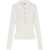 Ganni Ribbed Polo Shirt IVORY