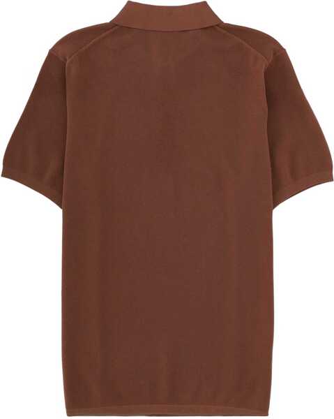 Tricouri Polo Aspesi Cotton Polo BROWN Barbati (BM 19737455) 2