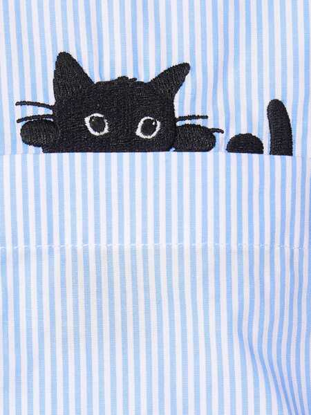 Bluze Paul Smith Shirt With Embroidery BLUE Femei (BM 19737482) 3