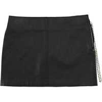 Fuste casual Leather Miniskirt Femei