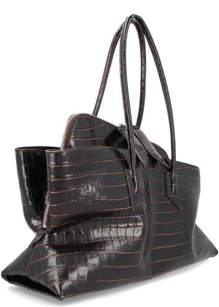 Genti de mana THE ATTICO BROWN Femei (BM 19737509) 2