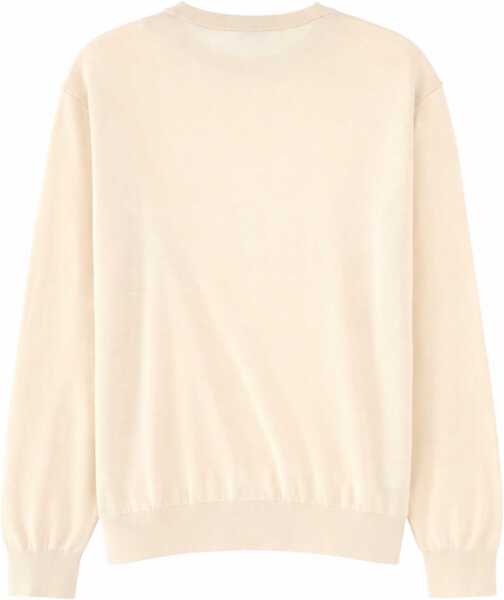 Pulovere casual Aspesi Cotton Blend Jersey IVORY Femei (BM 19737512) 2