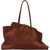 THE ATTICO "The Walk" Medium Bag BROWN