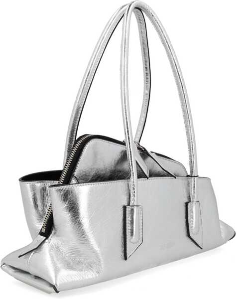 Genti de umar THE ATTICO The Walk Bag Small SILVER Femei (BM 19737545) 2