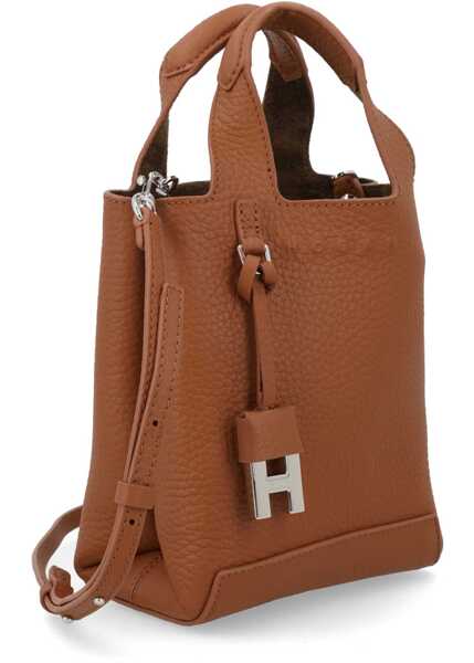 Genti de mana Hogan Mini Shopping Bag BROWN Femei (BM 19737551) 2