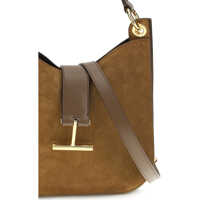 Genti de umar Dama - Genti de umar Tom Ford Tara leather Shoulder Bag WHISKY Femei (BM 19737683) - B-mall.ro