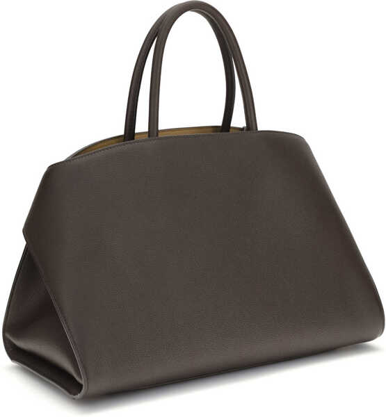 Genti de mana Ferragamo Hug Handbag CASTAGNETO BIC T.MORO/B.OCRA Femei (BM 19737689) 3