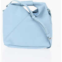 Genti de mana Mm6 Hammered Leather Handbag Femei