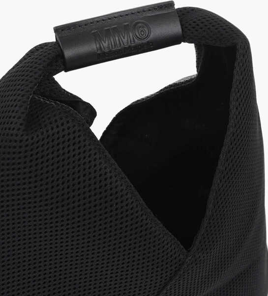 Genti de mana Maison Margiela Mm6 Perforated Fabric Handbag Black Femei (BM 19737725) 3
