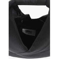 Genti de mana Maison Margiela Dama - Genti de mana Maison Margiela Mm6 Perforated Fabric Handbag Black Femei (BM 19737725) - B-mall.ro