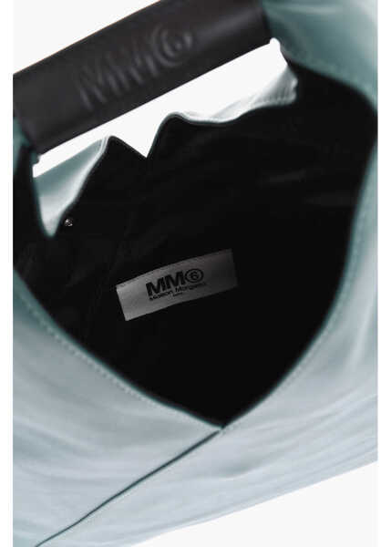 Genti de mana Maison Margiela Mm6 Vegan Leather Handbag In Solid Color Green Femei (BM 19737731) 4