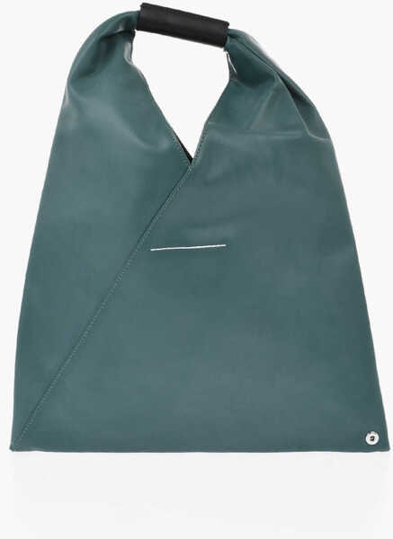 Genti de mana Maison Margiela Mm6 Japanese Bag In Solid Color With Logo Handle Green Femei (BM 19737734) 3