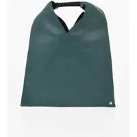 Genti de mana Mm6 Japanese Bag In Solid Color With Logo Handle Femei