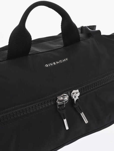 Genti tip postas Givenchy Maxi Nylon Bag With Logo Strap Black Barbati (BM 19737740) 3