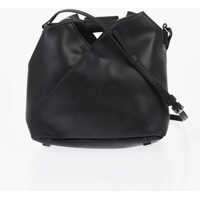 Genti de mana Mm6 Shoulder Bag In Solid Color With Logo Handle Femei