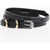 Givenchy Slim-Fit Belt Voyou Leather 10Mm Black