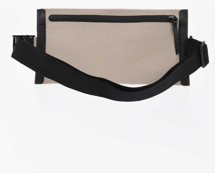 Genti tip postas Maison Margiela Mm11 Mackintosh Fabric Belt Bag With Integrated Led System Beige Femei (BM 19737758) 2