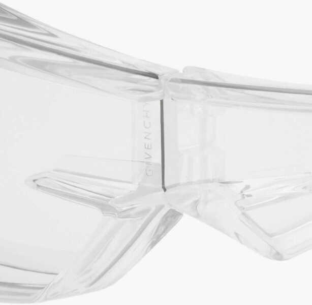 Ochelari de soare Givenchy Maxi Glasses Lunettes Transparent White Femei (BM 19737764) 3