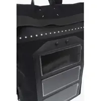 Rucsacuri Dama - Rucsacuri Maison Margiela Mm11 Mackintosh Fabric Backpack In Solid Color Equipped With Black Femei (BM 19737773) - B-mall.ro