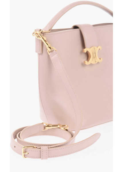 Genti de umar Cline Leather Bucket Bag With Monogram Pink Femei (BM 19737797) 3