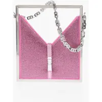 Genti de mana Mini Leather Handbag With All-Over Strass Femei