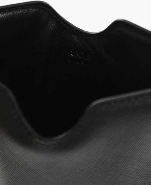 Portofele Prada Saffiano Leather Mini I-Pad Holder Black Femei (BM 19737809) 4