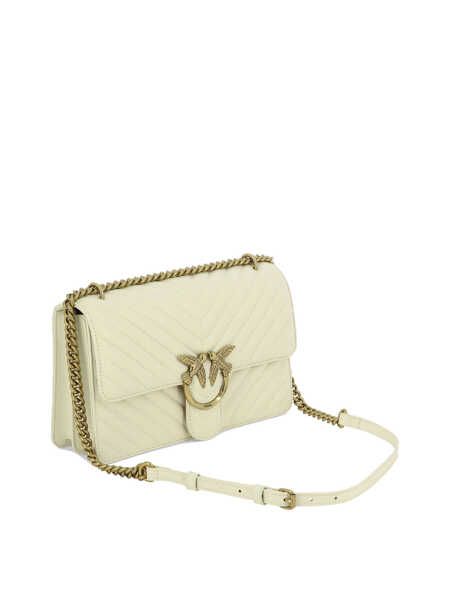 Genti tip postas Pinko Crossbody bags White Femei (BM 19738713) 2