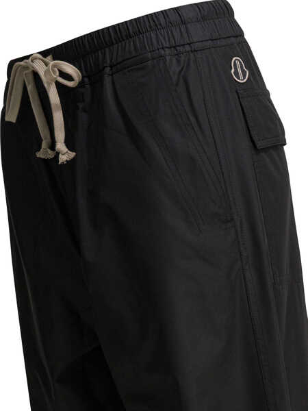 Pantaloni casual Rick Owens Taffeta pants x Moncler Black Femei (BM 19738728) 4