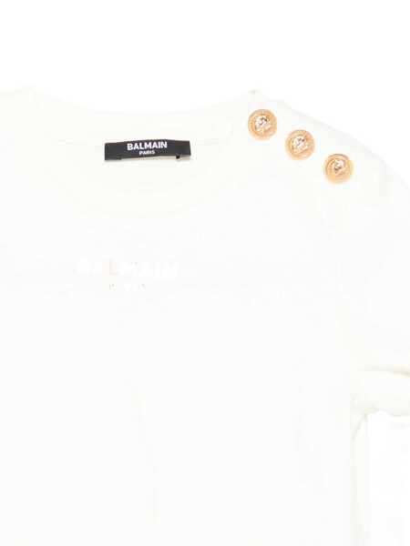 Tricouri Balmain T-SHIRT/TOP White Fete (BM 19738809) 3