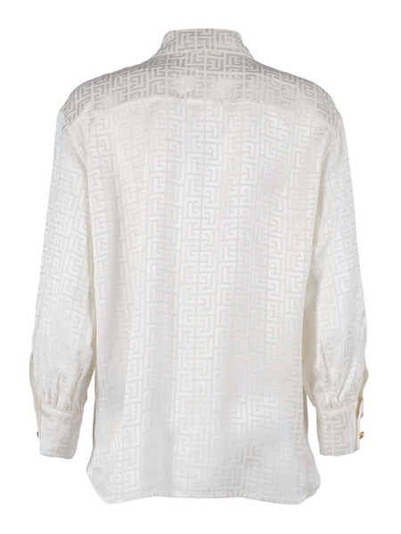 Camasi Balmain SHIRT White Fete (BM 19738815) 2