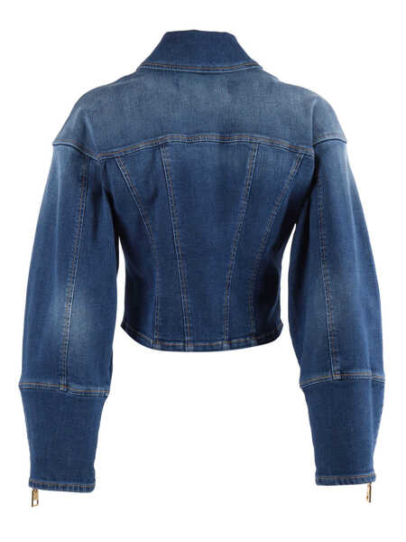 Jachete Elisabetta Franchi JACKET Blue Femei (BM 19738824) 2