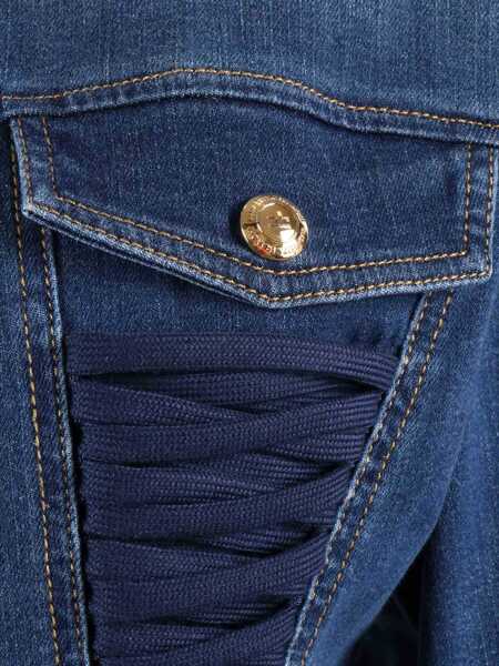 Jachete Elisabetta Franchi JACKET Blue Femei (BM 19738824) 3