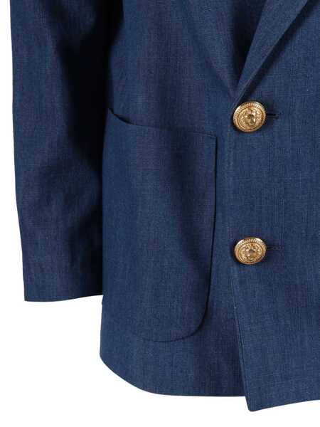 Geci de iarna Balmain SUIT JACKET Blue Baieti (BM 19738830) 3