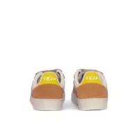 Pantofi sport pentru Fete - Sneakers VEJA SMALL V-10 LEATHER CASHEWAQUAUMBER SNEAKERS Yellow Fete (BM 19738893) - B-mall.ro