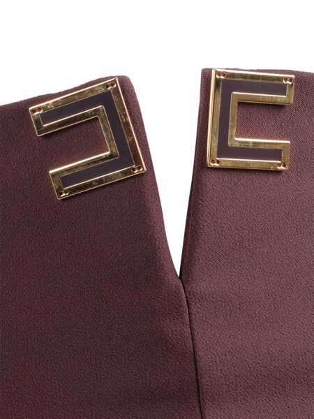 Pantaloni Elisabetta Franchi TROUSERS Brown Femei (BM 19738998) 3