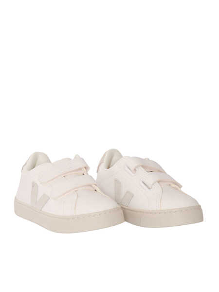 Sneakers VEJA SMALL ESPLAR LEATHER WHITENATURAL SNEAKERS White Fete (BM 19739103) 2